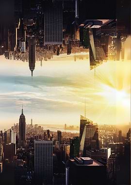 Upside Down Cityscape