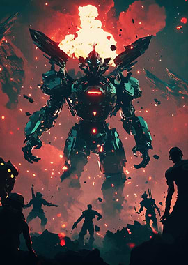 Giant Mech Battle