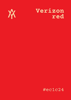 Verizon Red Color Code