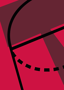 Basketball Hoop Graphic