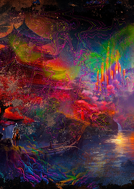 Fantasy Landscape with Castle