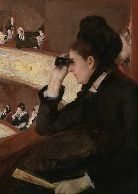 Woman at the Opera