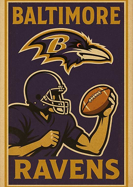 Baltimore Ravens Poster