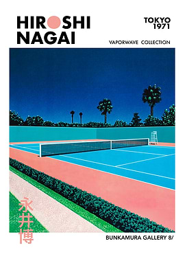 Hiroshi Nagai Vaporwave Tennis