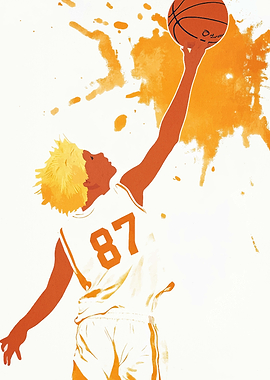 Basketball Player Silhouette