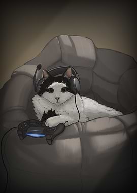 Gamer Cat