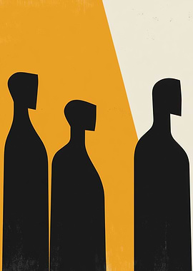 The Silent Witnesses - Abstract Silhouettes