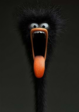 Funny Furry Creature