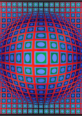 Op Art Sphere