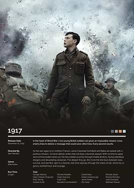 1917 Movie Poster