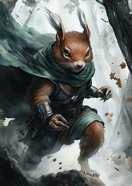 Squirrel Warrior