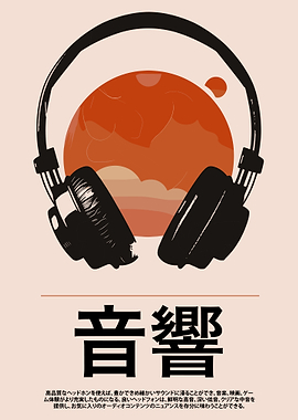 Headphones and Sunset