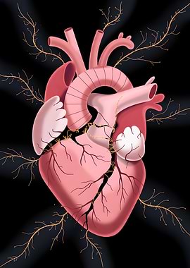 Broken Heart with Roots