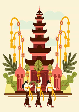 Balinese Temple Ceremony