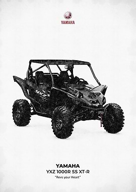 Yamaha YXZ 1000R SS XT-R in sketch