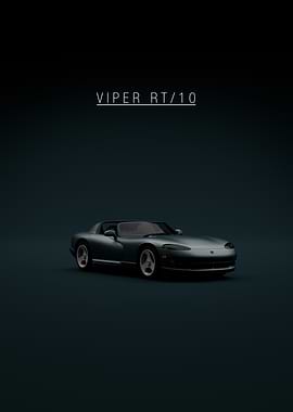 2001 Viper RT-10 Front - Green Background