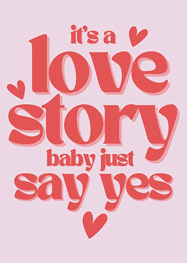 Love Story Print