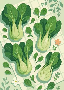 Bok Choy – A Stylized Tablescape