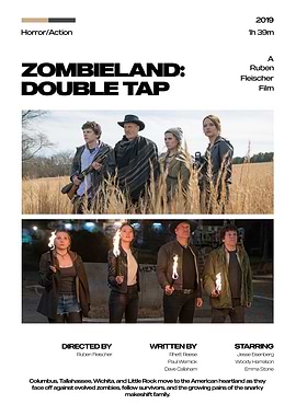 Zombieland: Double Tap Movie Poster