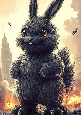 Giant Bunny Monster