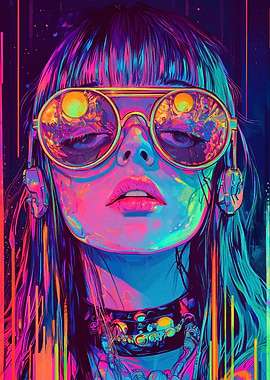 Neon Portrait