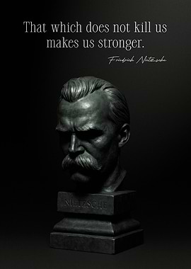 Nietzsche Bust Sculpture