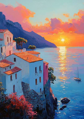 Sunset Coastal Village