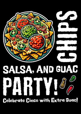 Chips, Salsa, And Guac Party