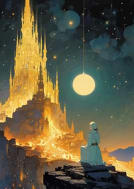 Golden Castle Night
