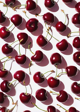 Red Cherries Pattern