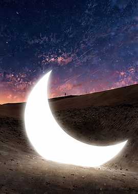 Crescent Moon Desert