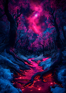 Neon Forest Stream