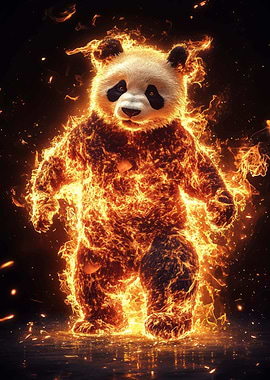 Fiery Panda