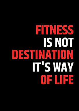 Fitness Way of Life Quote