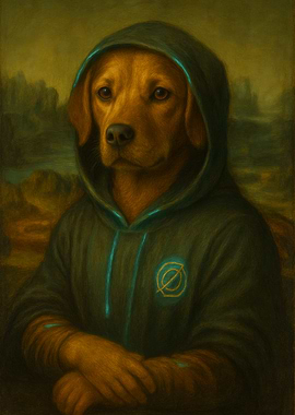 Dog in a Hoodie