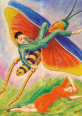 Grasshopper by Nils von Dardel