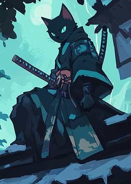 Cat Samurai