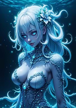 Water Nymph Digital Art