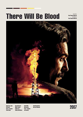 There Will Be Blood Movie Poster