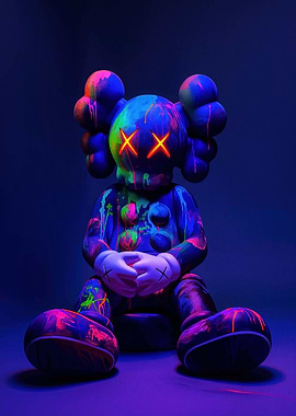 Neon Splashed Companion