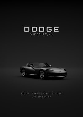 Front Dodge Viper RT-10 Specs