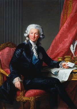 Portrait of a Man in a Blue Suit