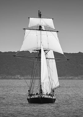 Sailing Ship on Calm Waters