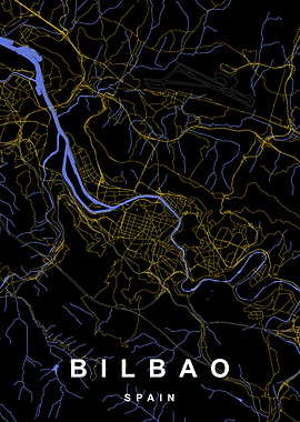 Bilbao City Map