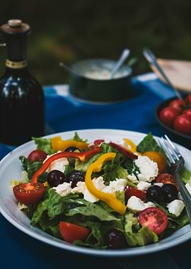Fresh Salad with Feta