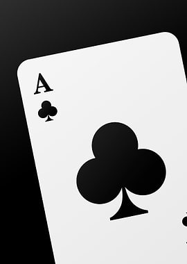 Ace of Clubs Playing Card