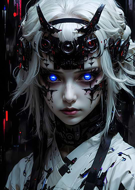 Cyberpunk Anime Girl