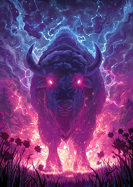 Fiery Bison