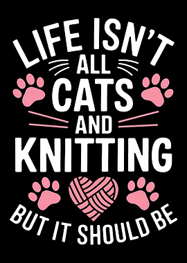 Cats & Knitting Life