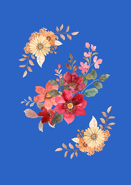 Watercolor Floral Bouquet